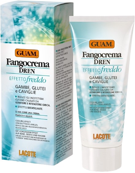 GUAM FANGOCREMA DREN EFFETTO FREDDO 200 ML - farmaidea24.com