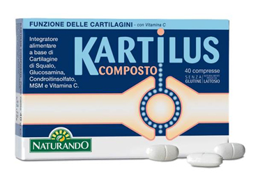 KARTILUS COMPOSTO 40 COMPRESSE - farmaidea24.com
