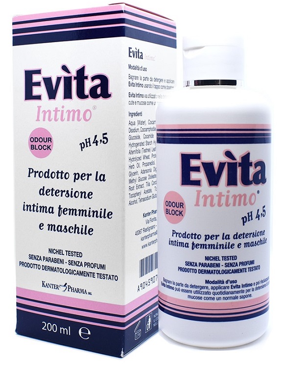 EVITA INTIMO DETERGENTE 200 ML - farmaidea24.com