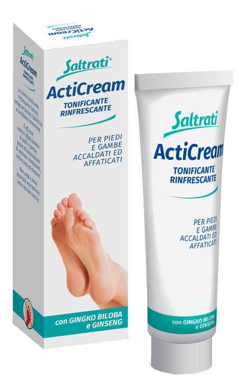SALTRATI ACTICREAM TONIFICANTE RINFRESCANTE PER PIEDI E GAMBE 100 ML - farmaidea24.com