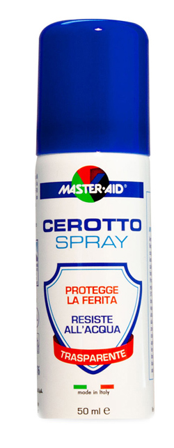 CEROTTO SPRAY MASTER-AID FLACONE 50ML CIRCA 80 APPLICAZIONI - farmaidea24.com