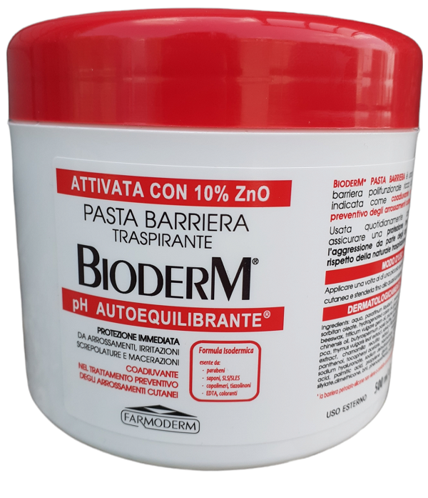 BIODERM PASTA BARRIERA ZINCO 500 ML - farmaidea24.com