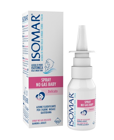 ISOMAR SOLUZIONE ACQUA MARE BABY SPRAY NO GAS 30ML - farmaidea24.com