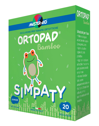 CEROTTO OCULARE PER ORTOTTICA ORTOPAD SIMPATY M 5,4X7,6 20 PEZZI - farmaidea24.com