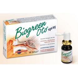 SOLUZIONE OTOLOGICA BIOGREEN OTO SPRAY RIMOZIONE E DISSOLUZIONE CERUME 13 ML - farmaidea24.com
