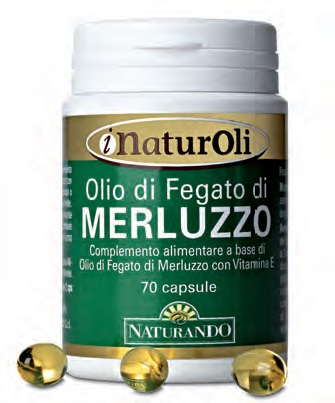 NATUROLI OLIO DI FEGATO DI MERLUZZO 70 CAPSULE MOLLI - farmaidea24.com