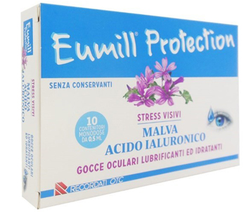 EUMILL PROTECTION GOCCE OCULARI 10 FLACONCINI MONODOSE 0,5 ML - farmaidea24.com