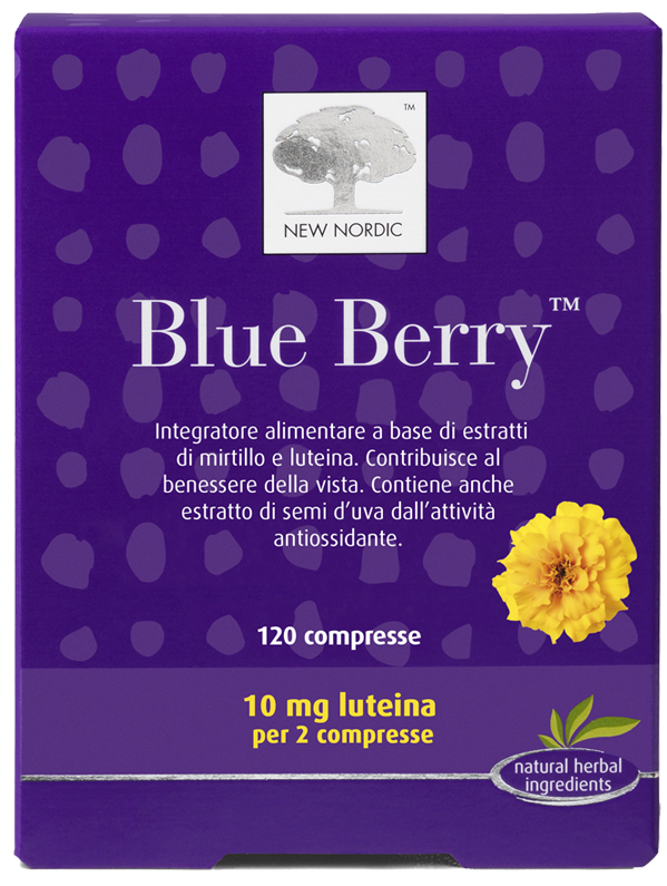 BLUE BERRY 120 COMPRESSE - farmaidea24.com