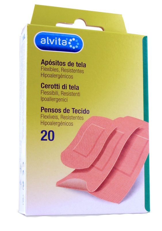 CEROTTO TELA 20 PEZZI ALVITA - farmaidea24.com