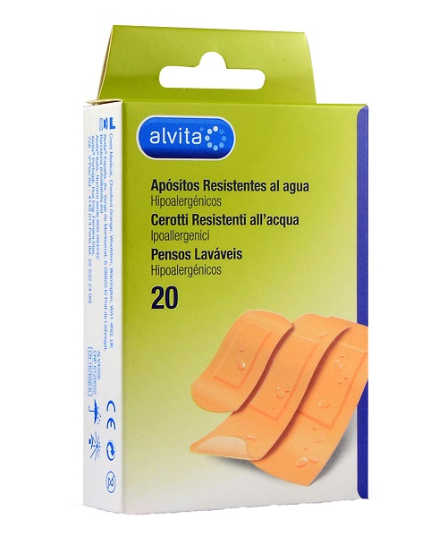 ALVITA CEROTTI IMPERMEABILE 20 PEZZI - farmaidea24.com