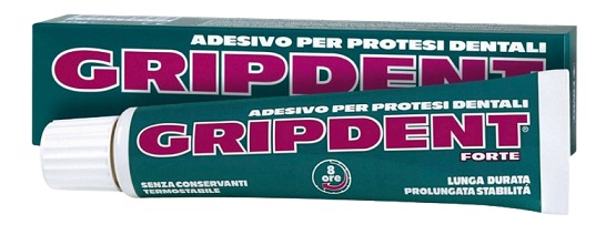 GRIPDENT FORTE ADESIVO PER PROTESI DENTARIA 40 G - farmaidea24.com