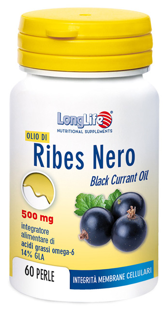 LONGLIFE OLIO RIBES NERO 60 PERLE DI GELATINA - farmaidea24.com