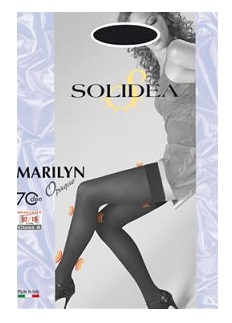 MARILYN 70 OPACO CALZA AUTOREGGENTE NERO 2 - farmaidea24.com