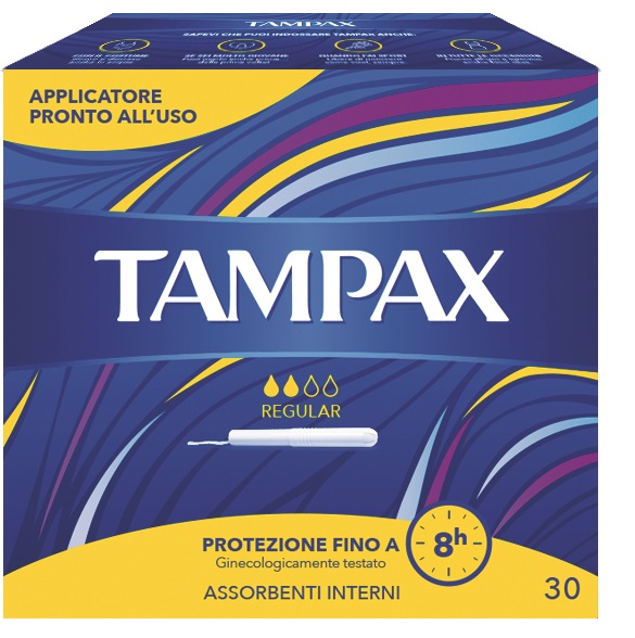 TAMPAX BLUE BOX REGULAR 30 PEZZI - farmaidea24.com