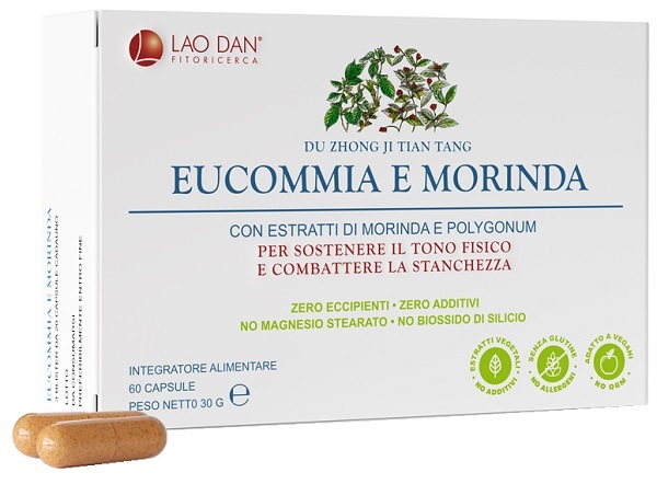 EUCOMMIA MORINDA 60 CAPSULE - farmaidea24.com
