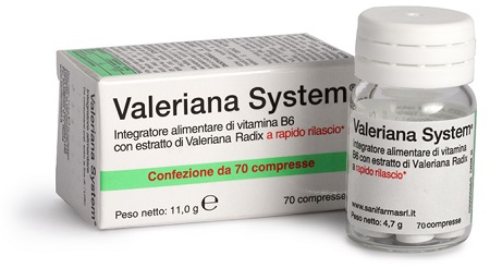 VALERIANA SYSTEM 70 COMPRESSE - farmaidea24.com