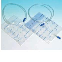 SACCA RACCOLTA URINA DA LETTO IN PVC NON STERILE VOLUME 2 LITRI TUBO LUNGHEZZA 130 CM 30 PEZZI - farmaidea24.com
