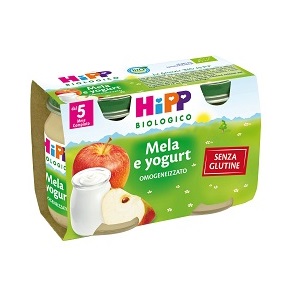 HIPP BIO HIPP BIO OMOGENEIZZATO MELA YOGURT 2X125 G - farmaidea24.com