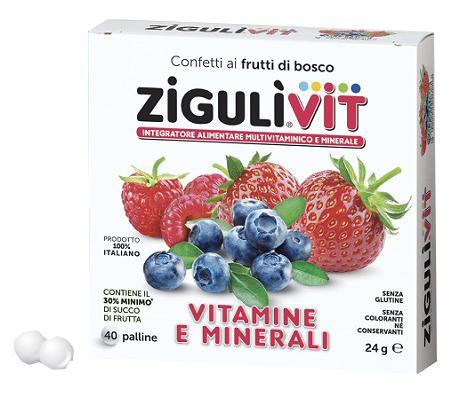 ZIGULI VIT FRUTTIBOSCO 40 CONFETTI - farmaidea24.com
