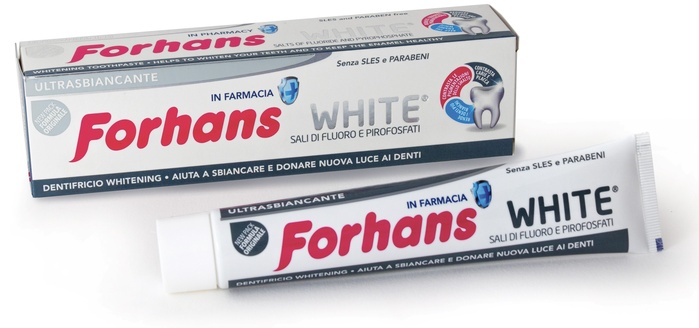 FORHANS SP WHITE DENTIF 75ML - farmaidea24.com