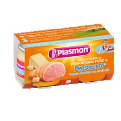 PLASMON OMOGENEIZZATO FORMAGGIO/PROSCIUTTO 80 G X 2 PEZZI - farmaidea24.com