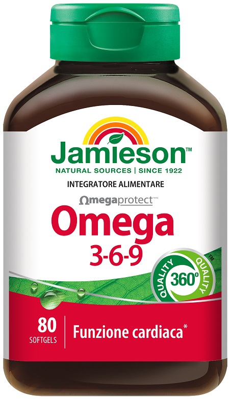JAMIESON OMEGA 3-6-9 80 SOFTGELS - farmaidea24.com