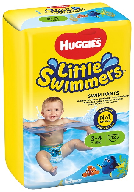 HUGGIES LITTLE SWIMMERS 7/12KG 12 PEZZI - farmaidea24.com