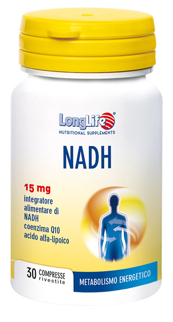 LONGLIFE NADH CON Q10 30 COMPRESSE - farmaidea24.com