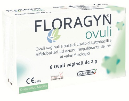 OVULI VAGINALI A BASE DI LATTOBACILLI LISATI FLORAGYN OVULI 2 G 6 PEZZI - farmaidea24.com