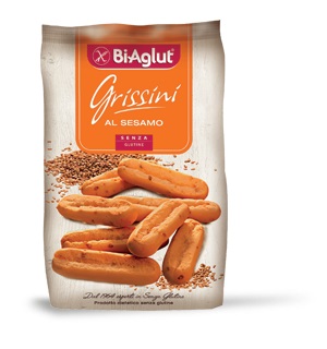 BIAGLUT GRISSINI CON SESAMO 150 G - farmaidea24.com