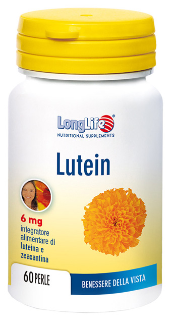 LONGLIFE LUTEIN 60 PERLE DI GELATINA DA 400 MG - farmaidea24.com