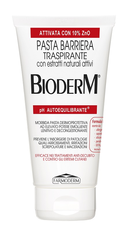 BIODERM PASTA BARRIERA TRASPIRANTE PH AUTOEQUILIBRANTE 150 ML - farmaidea24.com