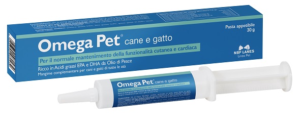 OMEGA PET PASTA APPETIBILE 30 G - farmaidea24.com