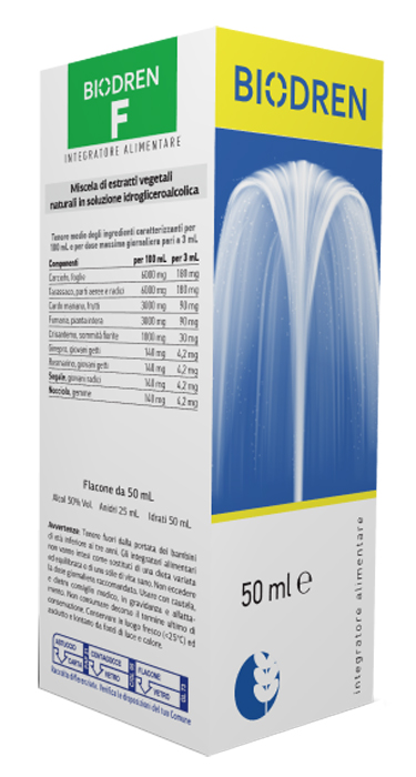 BIODREN F 50 ML SOLUZIONE IDROALCOLICA - farmaidea24.com