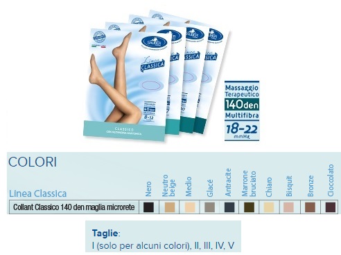 SAUBER COLLANT 140 DENARI MAGLIA MICRORETE BISQUIT 2 LINEA CLASSICA - farmaidea24.com