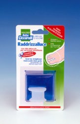 RADDRIZZA ALLUCE IN GEL DI SILICONE BIANCO SEMITRASPARENTE SAGOMATA PER PROTEGGERE E RIALLINEARE L'ALLUCE EVITANDO LO SFREGAMENTO FRA IL PRIMO E IL SECONDO DITO IGIENEPIEDE 1 PEZZO - farmaidea24.com