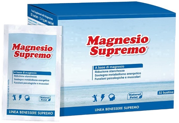 MAGNESIO SUPREMO 32 BUSTINE - farmaidea24.com