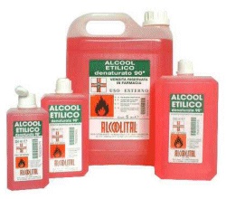 ALCOOL ETILICO DENATURATO 90% 500 ML - farmaidea24.com