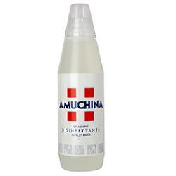 DISINFETTANTE IGIENIZZANTE A BASE DI IPOCLORITO DI SODIO ANTIMICROBICO AD AMPIO SPETTRO D'AZIONE AMUCHINA LIQUIDA 100% 1000 ML - farmaidea24.com