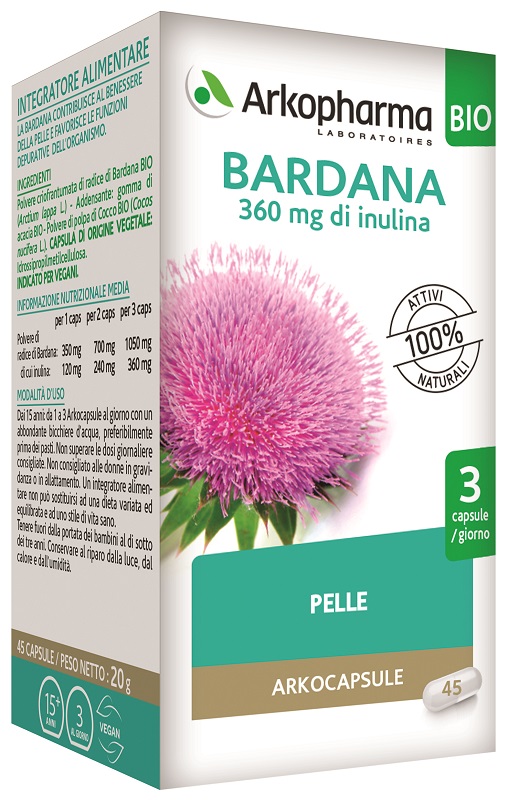 ARKO CAPSULE BARDANA BIO 45 CAPSULE - farmaidea24.com