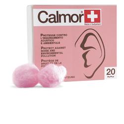 TAPPO AURICOLARE ANTISUONO IN CERA NATURALE CALMOR 20 PEZZI CODICE ARTICOLO 22043 - farmaidea24.com