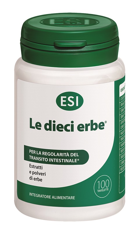 ESI LE DIECI ERBE 100 TAVOLETTE - farmaidea24.com