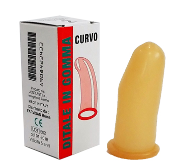 DITALE IN GOMMA CURVO 2 - farmaidea24.com