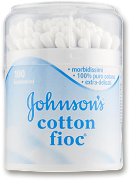 JOHNSONS BABY COTTON FIOC 100 PEZZI - farmaidea24.com