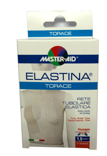 RETE TUBOLARE ELASTICA IPOALLERGENICA MASTER-AID ELASTINA TORACE 5 MT IN TENSIONE CALIBRO 8 CM - farmaidea24.com