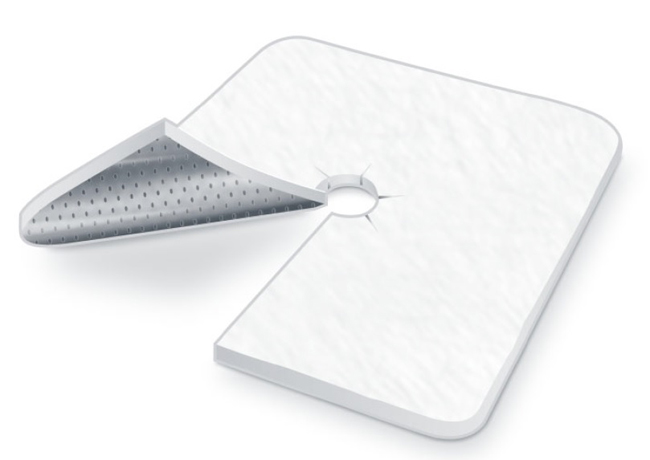 MEDICAZIONE TRACHEOSTOMIA METALLINE STERILE 8X9CM 50 PEZZI - farmaidea24.com