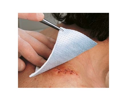 MEDICAZIONE METALLINE GARZA IN TNT ALLUMINIZZATO 8X10CM 10 PEZZI - farmaidea24.com
