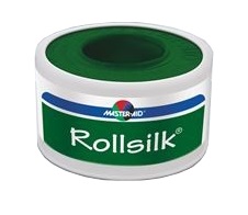 CEROTTO IN ROCCHETTO MASTER-AID ROLLSILK SETA 5X5 - farmaidea24.com