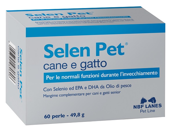 SELEN PET CANI GATTI BLISTER 60 PERLE - farmaidea24.com
