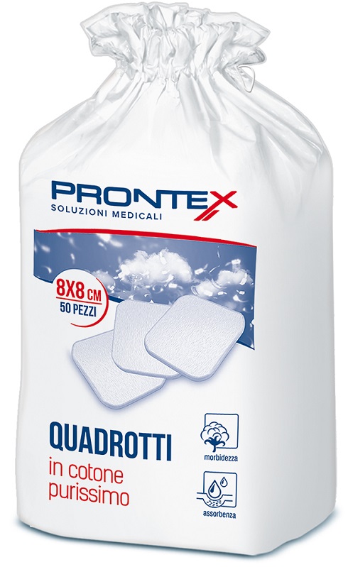 COTONE IDROFILO PRONTEX QUADROTTI - farmaidea24.com